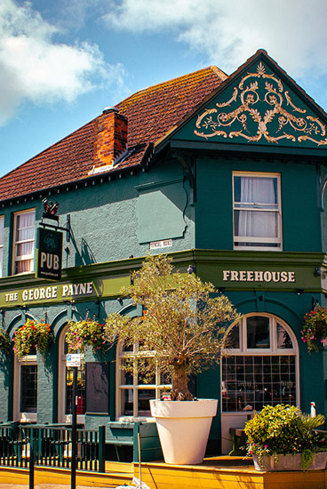 The George Payne pub exterior